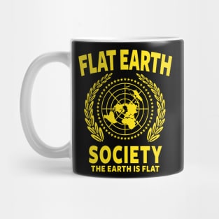 FLAT EARTH SHIRT, FLAT EARTH SOCIETY T-SHIRT, FLAT EARTHER Mug